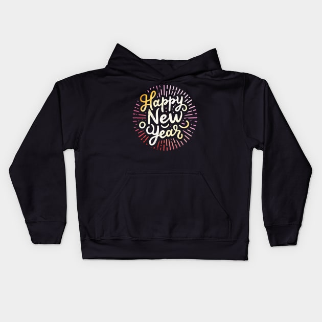 New Year's Eve – December Kids Hoodie by irfankokabi